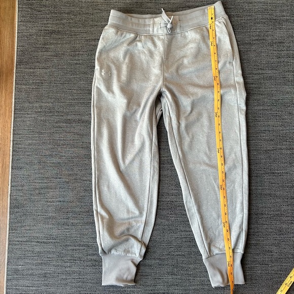 Women's UA Rival Fleece Joggers Light Grey Size Small - Picture 5 of 6